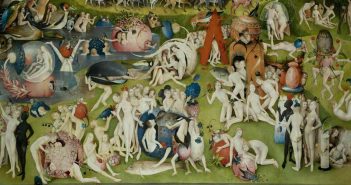 Haz ve hazzı yontmak üzerine Hieronymus Bosch, Dünyevi Zevkler Bahçesi